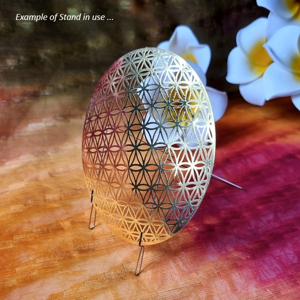 Flower of Life (gold plated) – (ID: sg1 - design B)