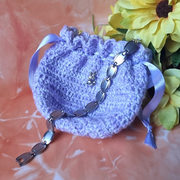 Bunny Crystal Pouch – (ac7)