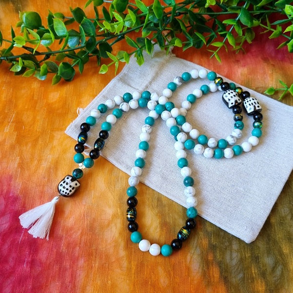 Black Owl Mala – (ID: am1)