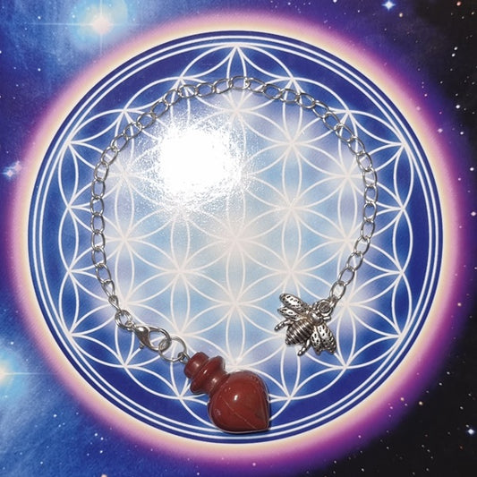 Jasper Bee Pendulum – (ID: ap13)