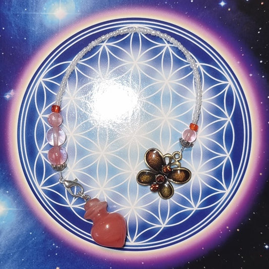 Cherry Butterfly Pendulum – (ID: ap3)