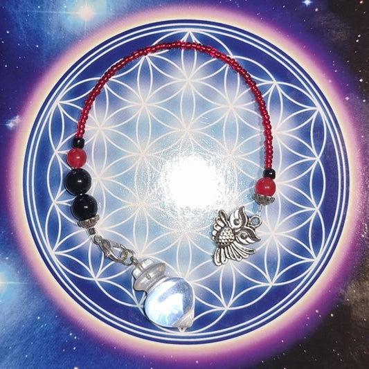 Red Owl Pendulum – (ID: ap5)