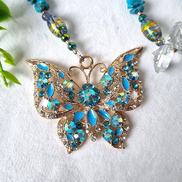 Blue Butterfly Spirit Charmer – (ID: asc4)