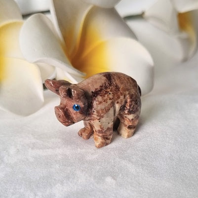 Dolomite Brown Pig - (ID: cra72)