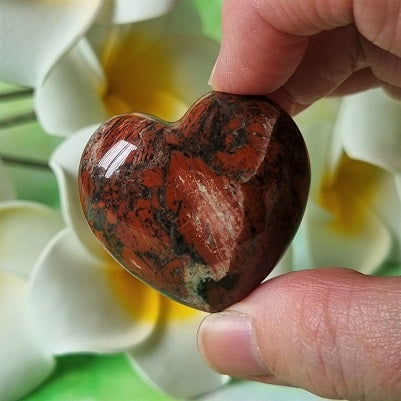 Bresicated Jasper Heart – (ID: crf21)