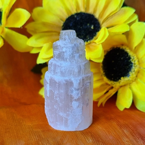 Selenite Tower – mini – (ID: crn112)