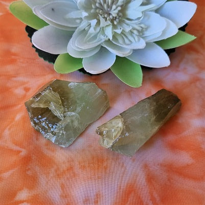 Green Calcite Nuggets – (ID: crn126)