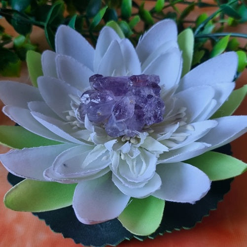 Amethyst Cluster - mini – (ID: crn52)