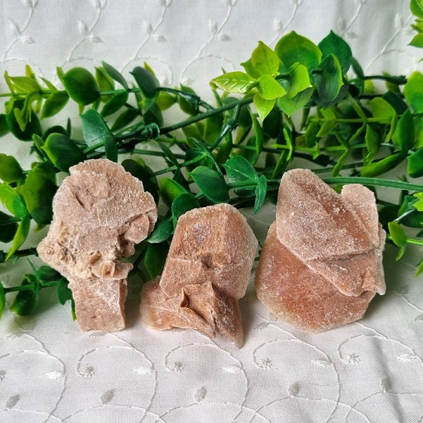 Gypsum (Desert Rose) Pieces - (ID: crn87)