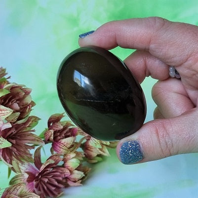 Smokey Quartz Soapstone – small - (ID: crp49)