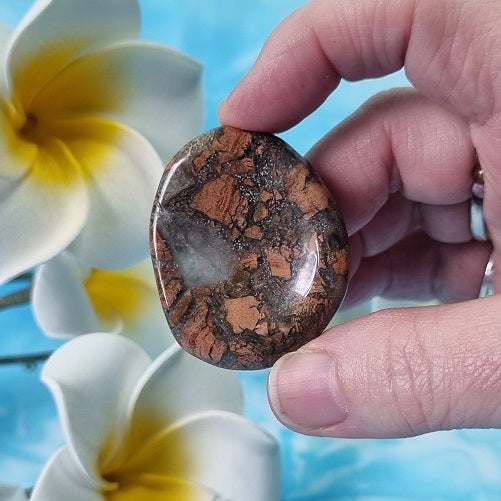 Poppy Jasper Thumbstone – (ID: crp68)