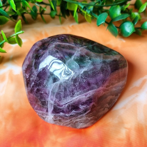 Rainbow Fluorite Freeform – (ID: crp9)