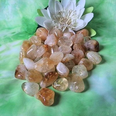 Citrine (heat-treated) Tumblestones