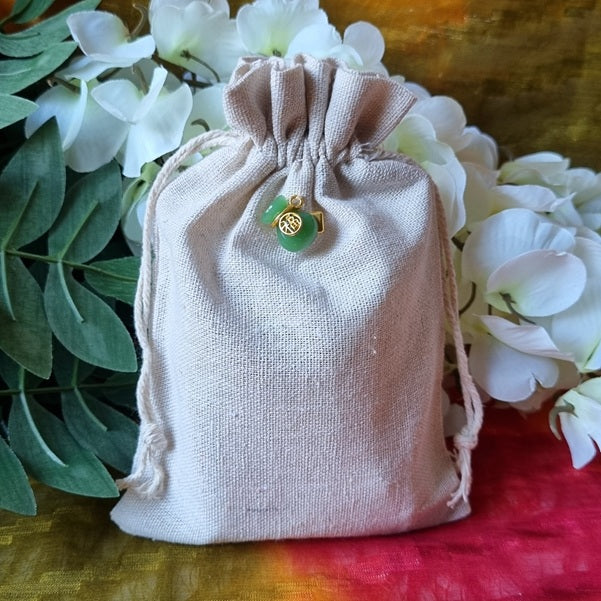 Spiritual Protection & Emotional Wellbeing Pack – Lucky Jade Charm – (ID:  cs20)