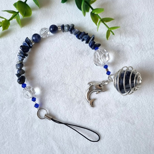 Blue Dolphin Keeper Charm – (ID: akc2)