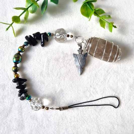 Black Arrow Keeper Charm – (ID: akc8)