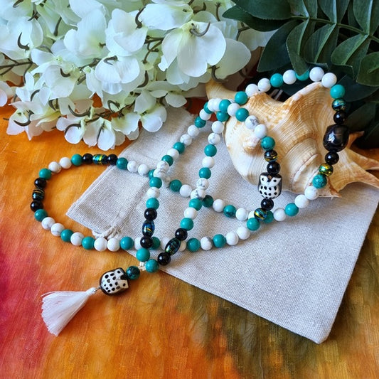 Black Owl Mala – (ID: am1)