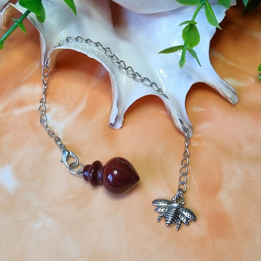 Jasper Bee Pendulum – (ID: ap13)