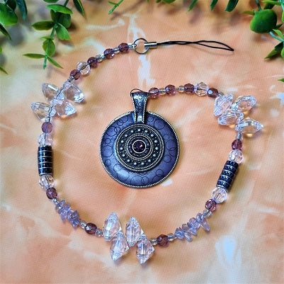 Purple Mandala Spirit Charmer – (ID: asc3)