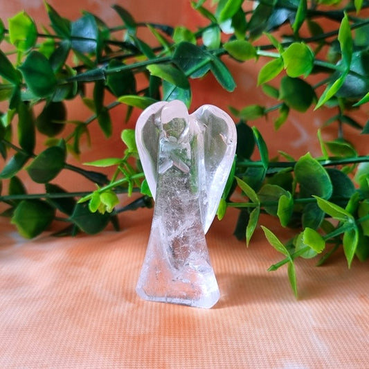 Clear Quartz Angel - (ID: cra1)