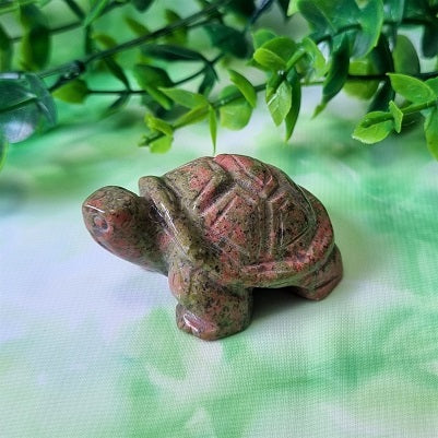 Unakite Turtle – (ID: cra21)