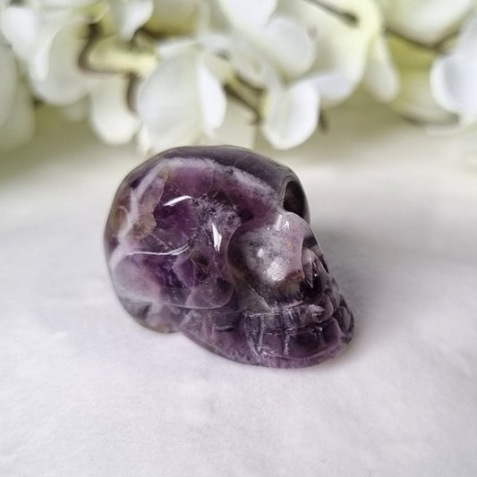 Chevron Amethyst Skull – (ID: cra28)