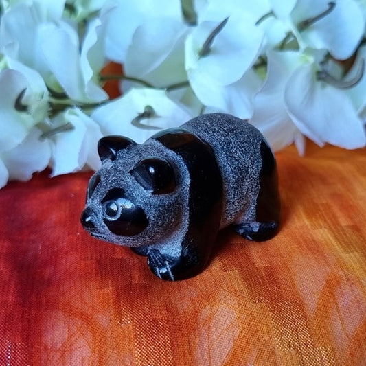 Black Obsidian Panda – (ID: cra29)