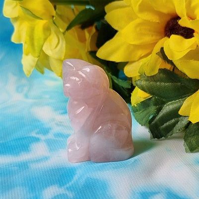 Rose Quartz Cat – (ID: cra29)