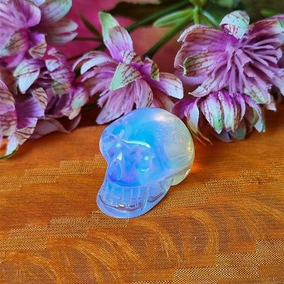 Opalite Skull – (ID: cra70)