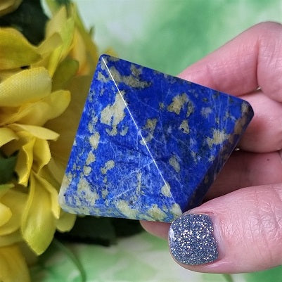 Lapis Lazuli Pyramid – (ID: crf119)