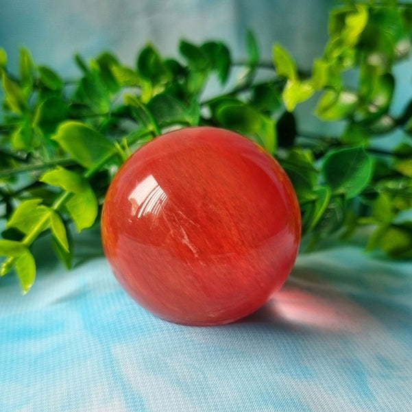 Red Obsidian Sphere – (ID: crf93)