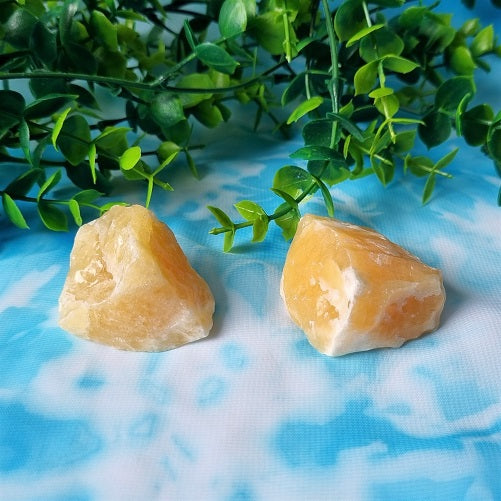 Orange Calcite Nuggets – (ID: crn10)