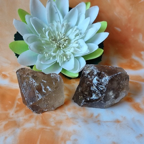 Smokey Quartz Chunks – small - (ID: crn122)