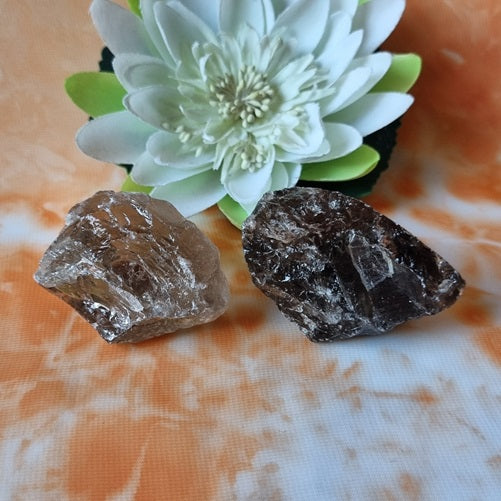 Smokey Quartz Chunks - (ID: crn123)