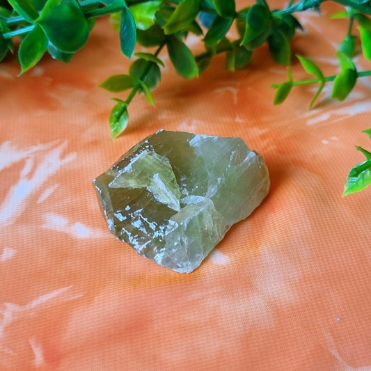 Green Calcite Nugget – (ID: crn126)
