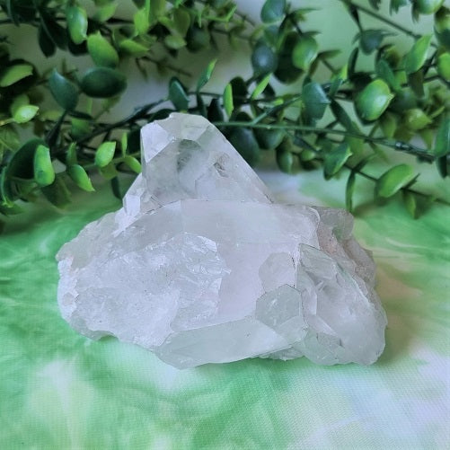 Clear Quartz Cluster - (ID: crn128)