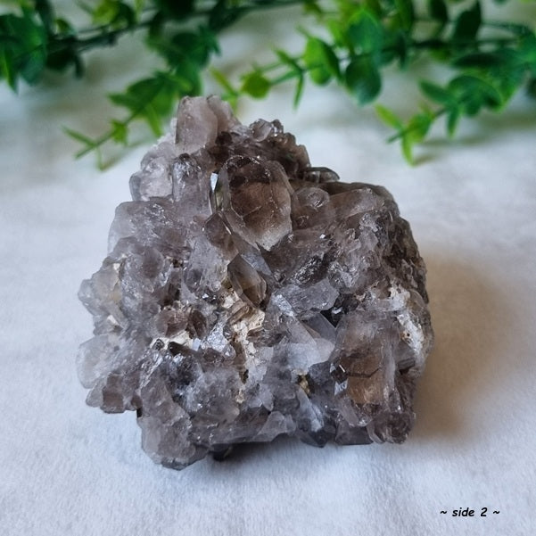 Smokey Quartz Cluster - (ID: crn143)