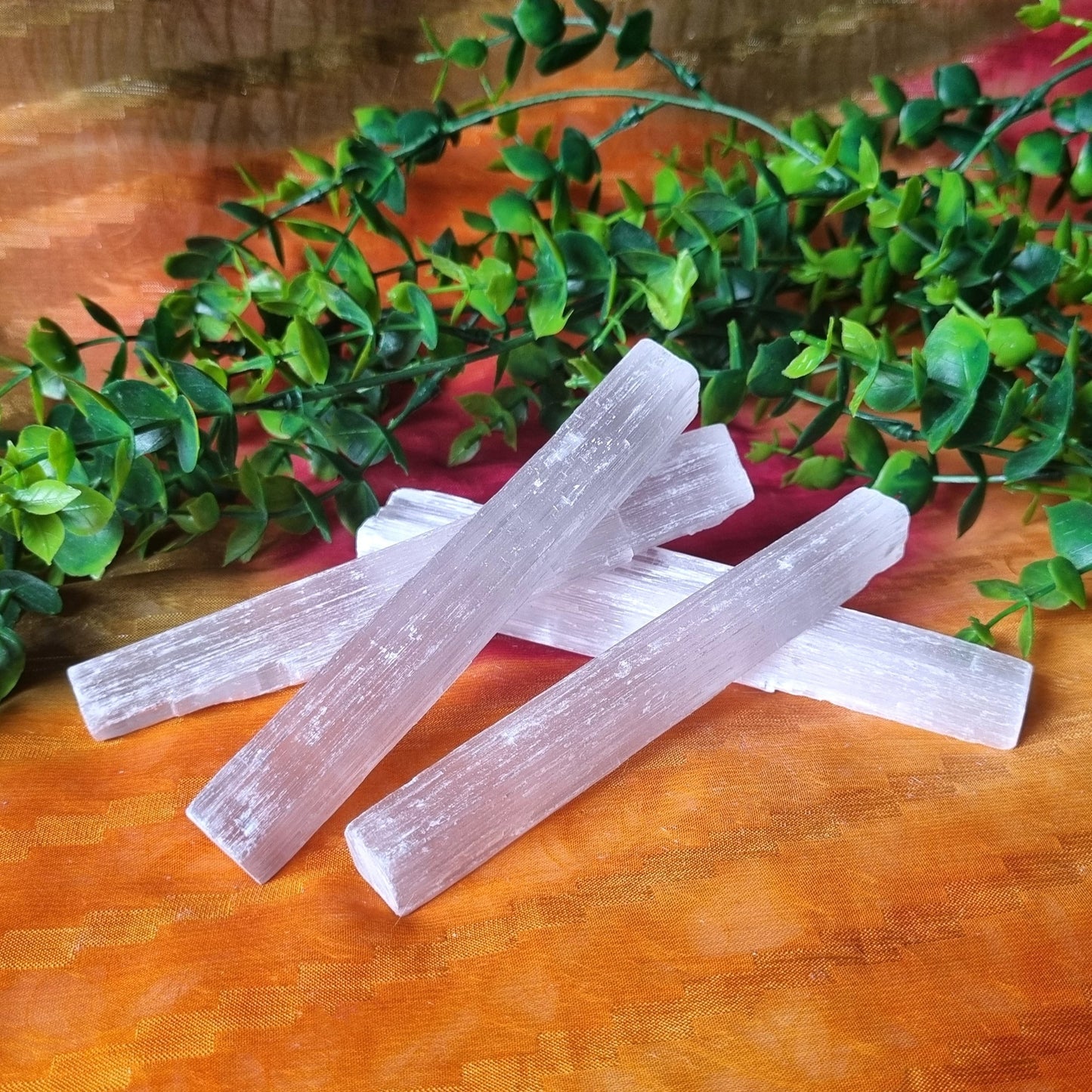 Selenite Rods – small – (ID: crn159)