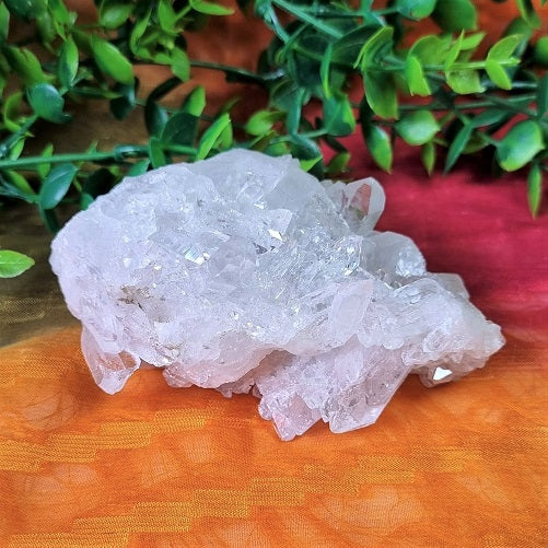 Clear Quartz Cluster – (ID: crn23)