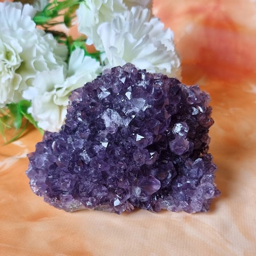 Amethyst Cluster - (ID: crn4)