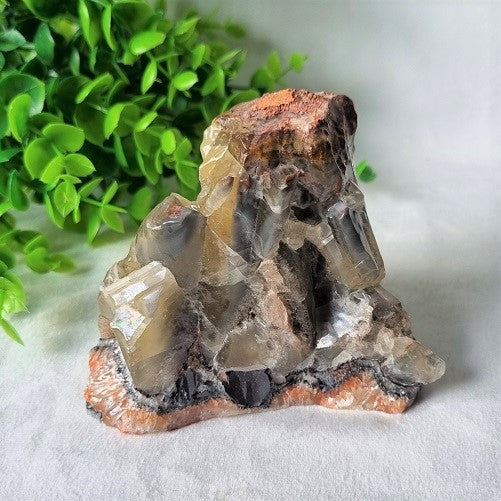 Dark Green Calcite – (ID: crn54)