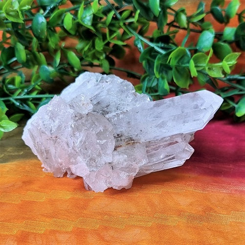 Clear Quartz Cluster – (ID: crn77)
