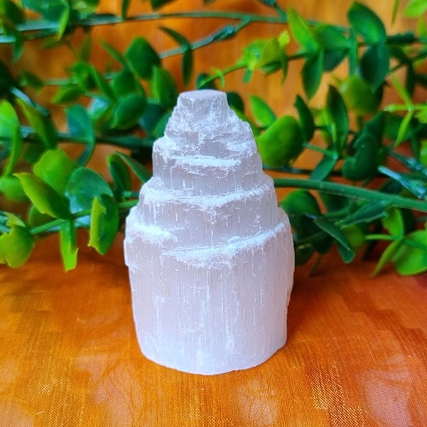 Selenite Tower – mini – (ID: crn83)
