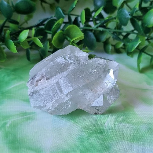 Clear Quartz Cluster – (ID: crn97)