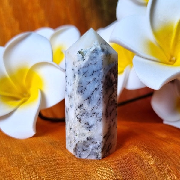 Dendritic Opal Point – (ID: crp122)