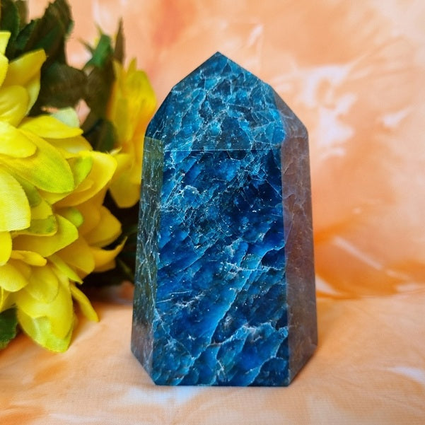 Blue Apatite Point – (ID: crp26)