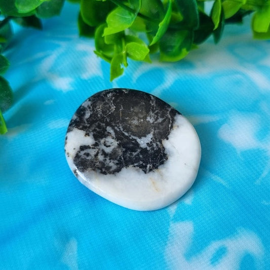 Zebra Jasper Thumbstone – (ID: crp27)