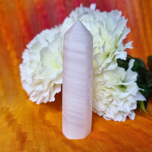 Mangano Calcite Point – (ID: crp29)