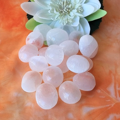 White Selenite Tumblestones