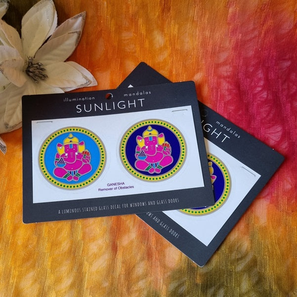 Ganesha – Sunlight Mandala Decals – (ID: man23)